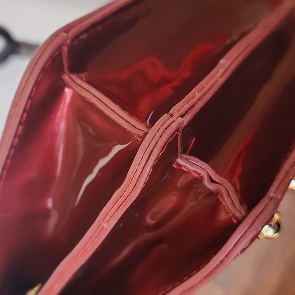 MARC JACOBS elegant Red and Gold Studded Women's Bag - Picture 4 of 10